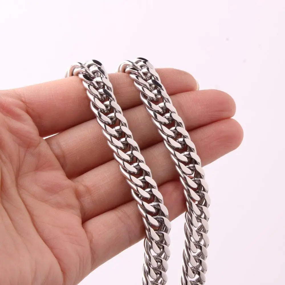 Colar Curb Cuban Link