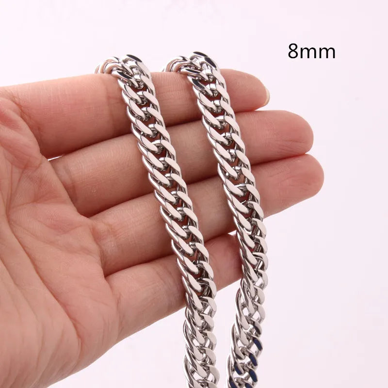 Colar Curb Cuban Link