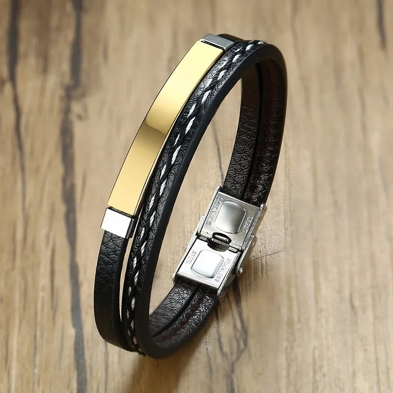 Pulseira em Couro