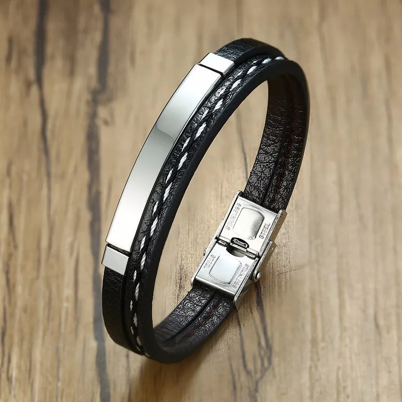 Pulseira em Couro