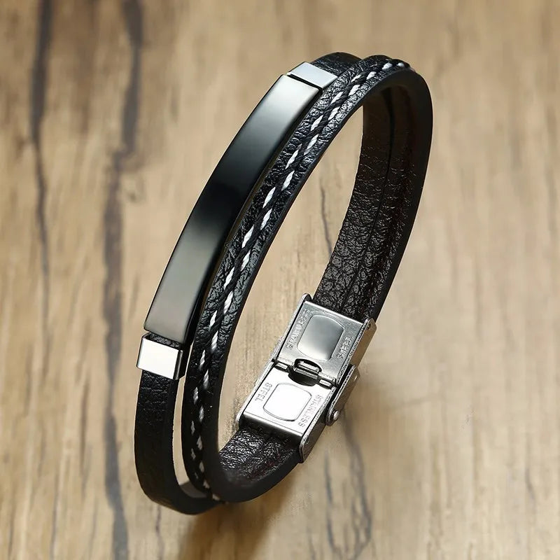 Pulseira em Couro