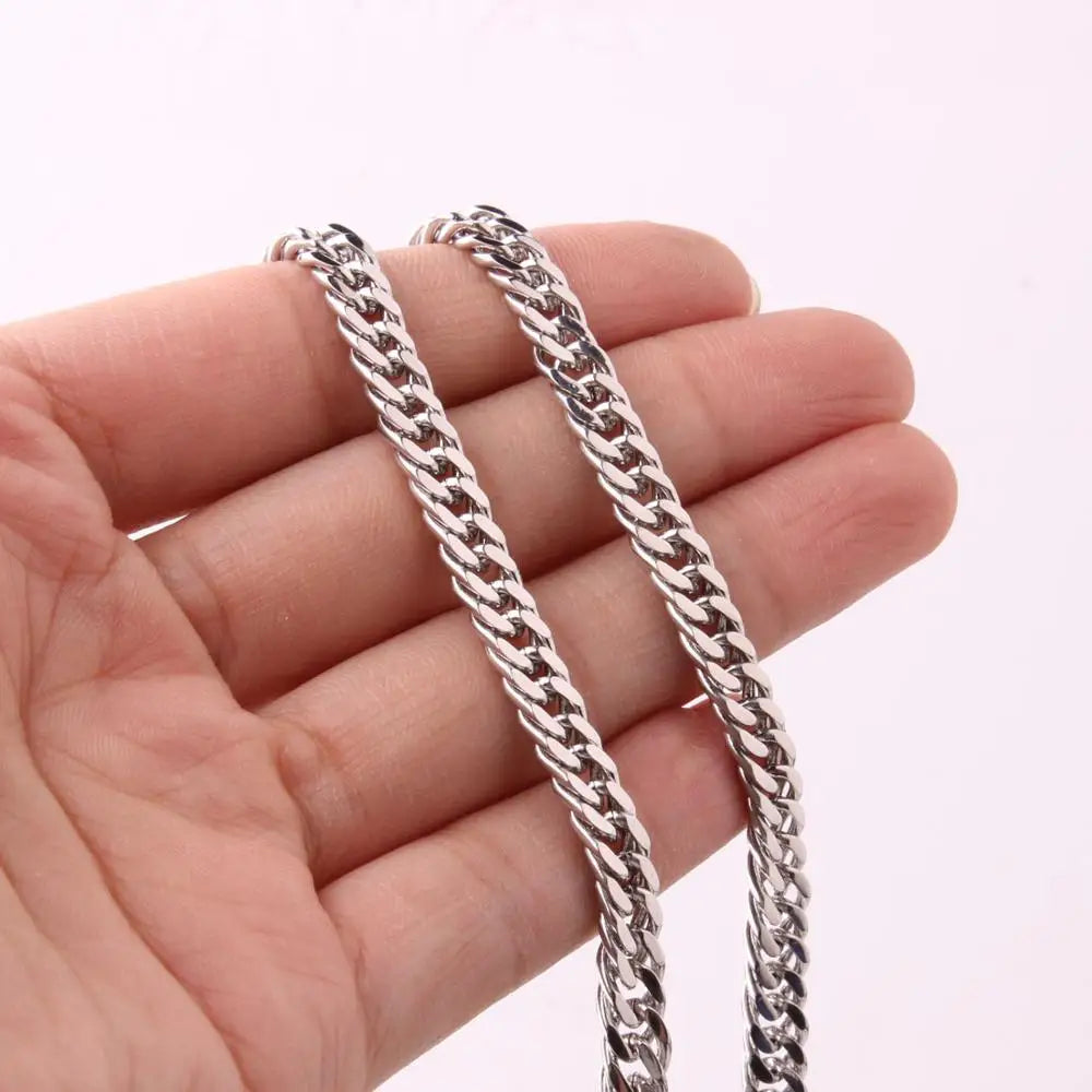 Colar Curb Cuban Link