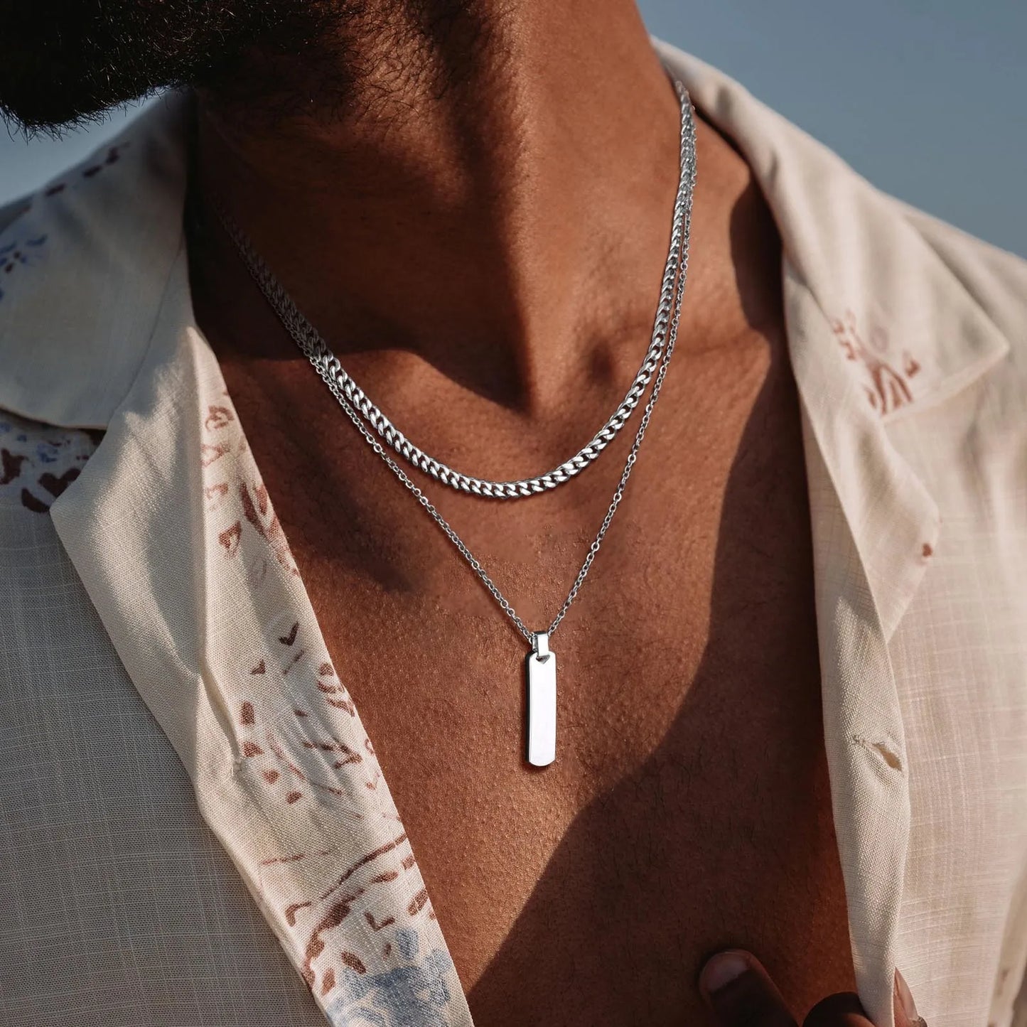 Conjunto De Colares – Estilo em Camadas Vertical