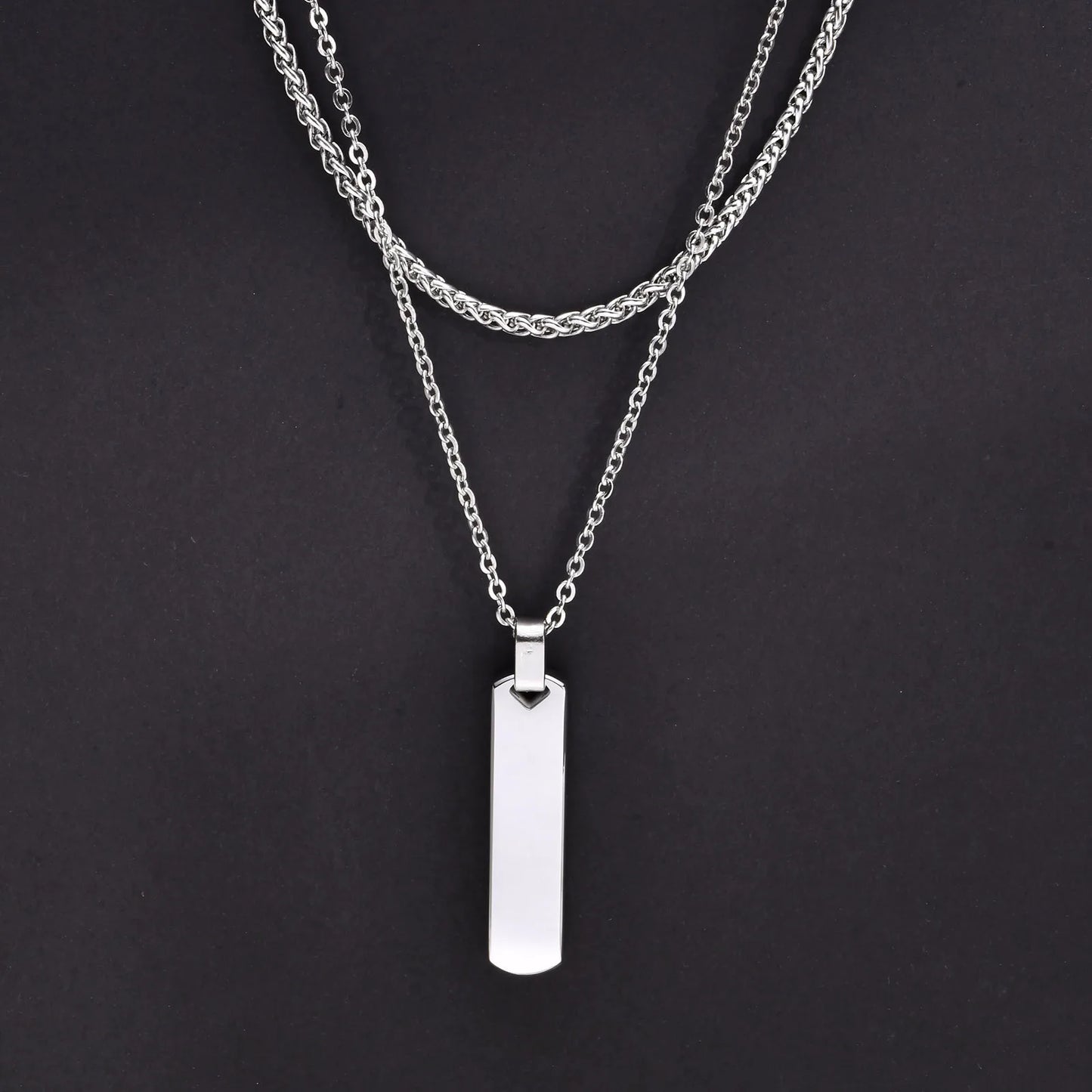Conjunto De Colares – Estilo em Camadas Vertical