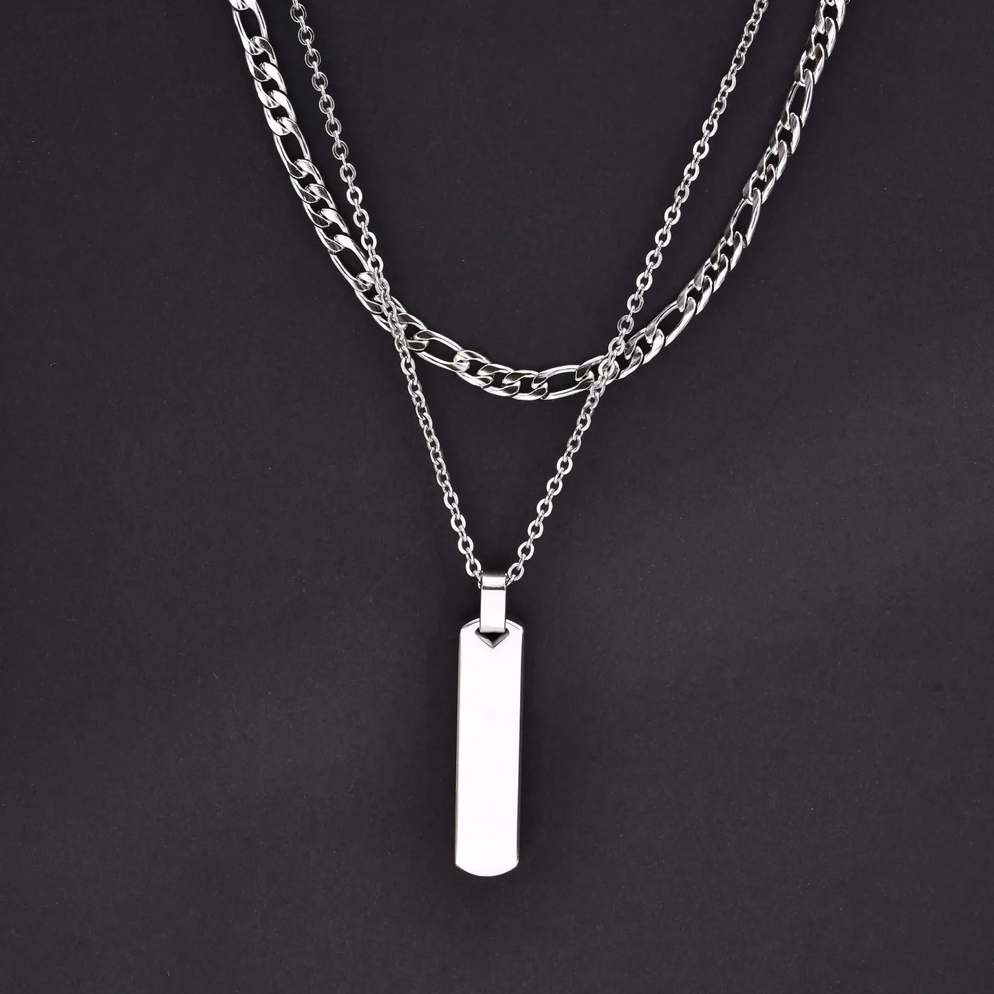 Conjunto De Colares – Estilo em Camadas Vertical