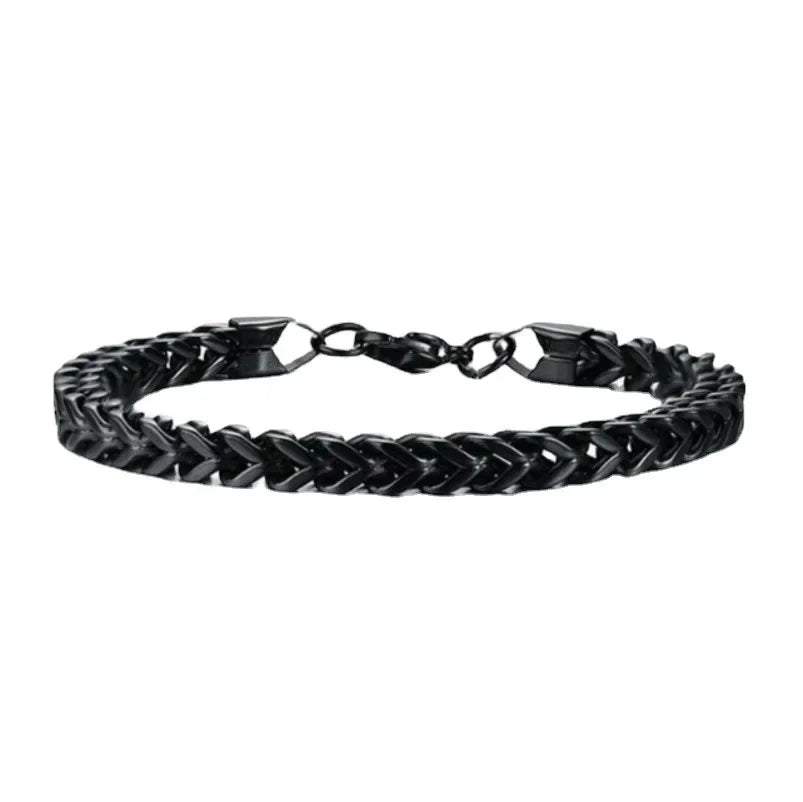 Pulseira Masculina em Aço Inoxidável