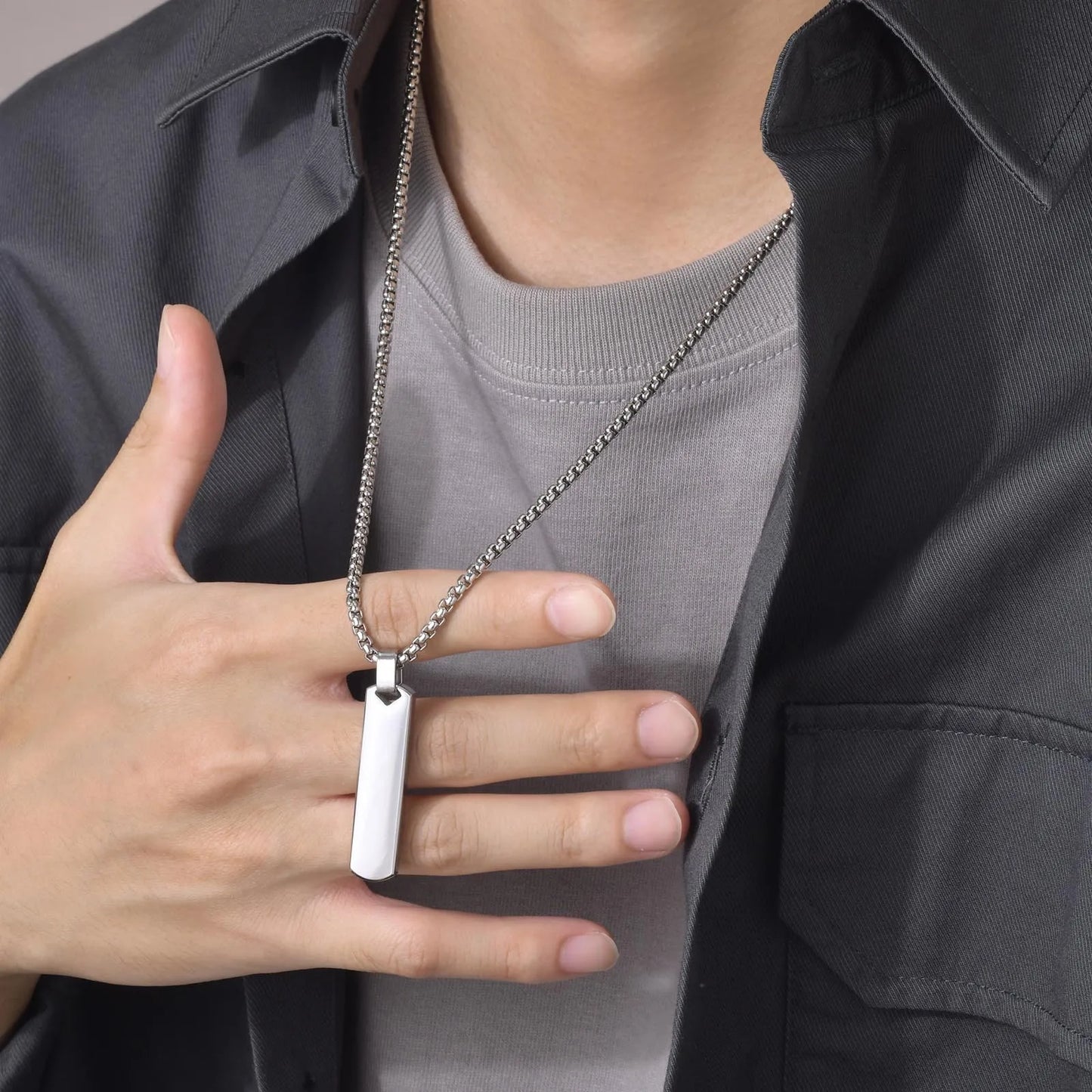 Conjunto De Colares – Estilo em Camadas Vertical