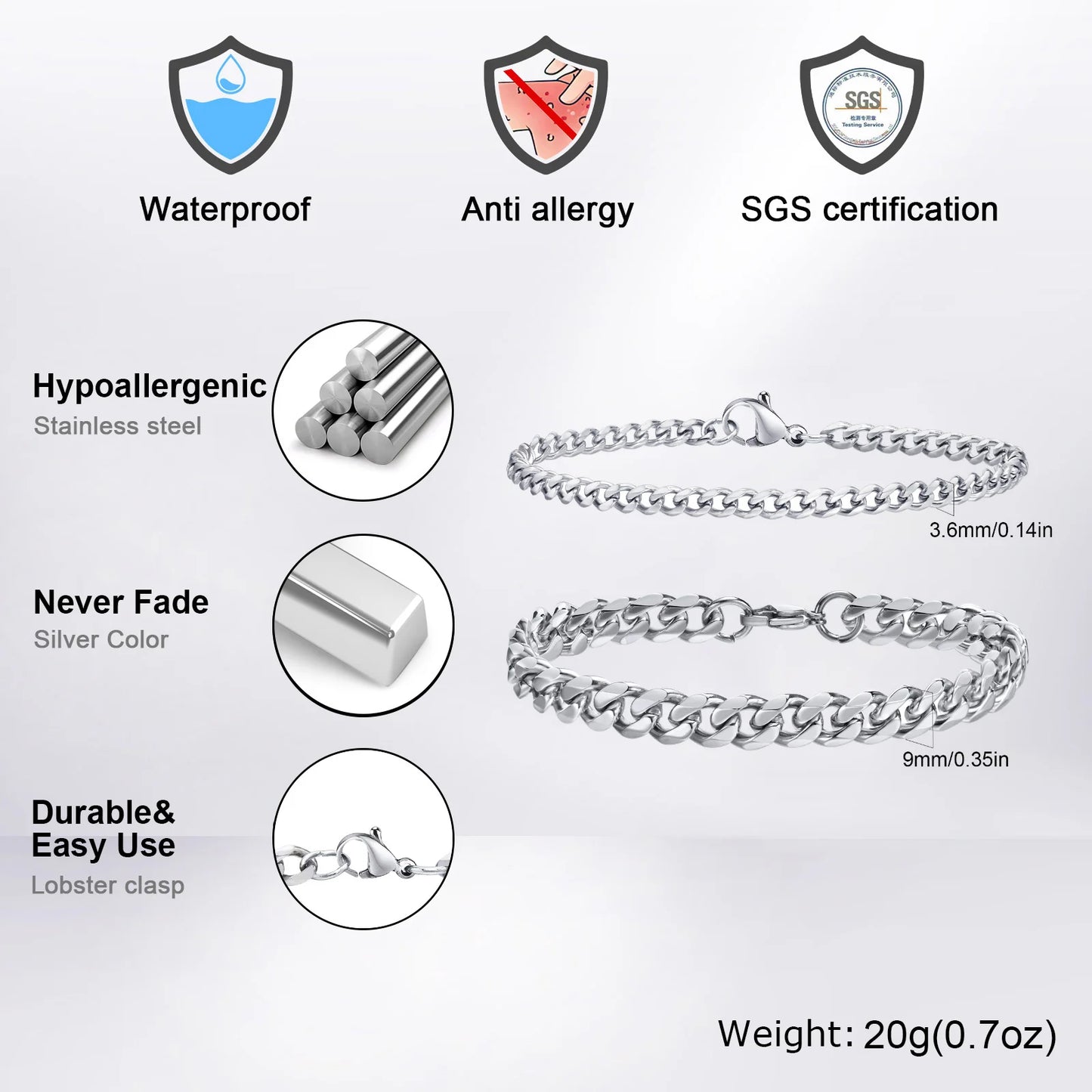 Pulseira Cuban Chain