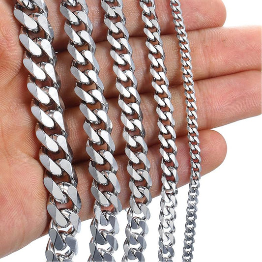 Colar Curb Cuban Link