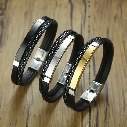 Pulseira em Couro