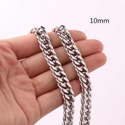 Colar Curb Cuban Link