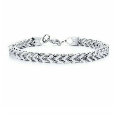 Pulseira Masculina em Aço Inoxidável