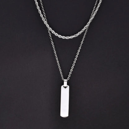 Conjunto De Colares – Estilo em Camadas Vertical